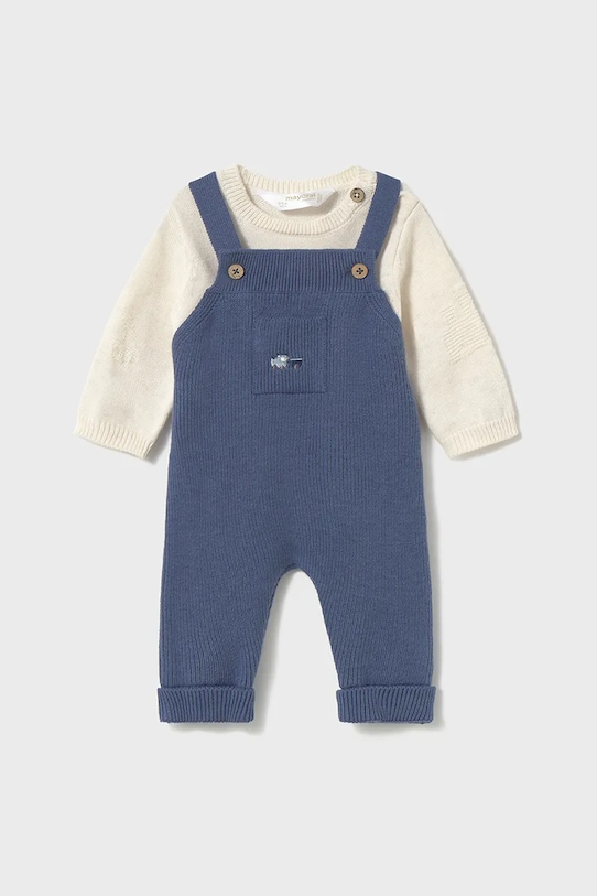 

Детский комплект с шерстяной смесью Mayoral Newborn, синий