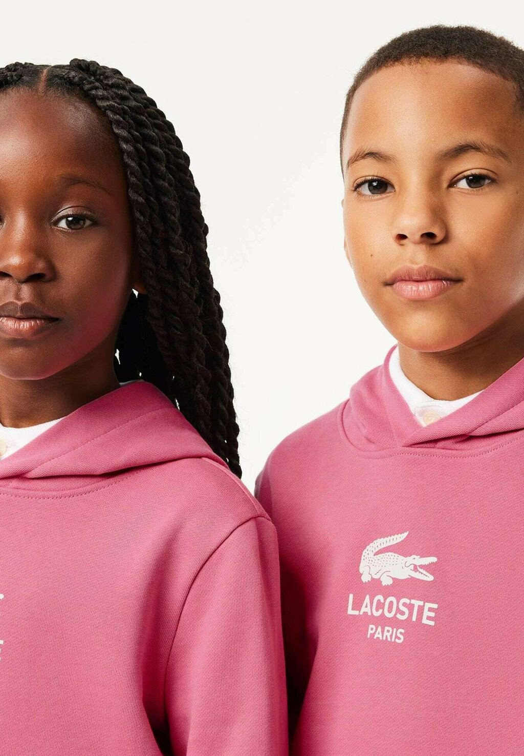 

Толстовка с капюшоном BRANDING UNISEX Lacoste, розовый