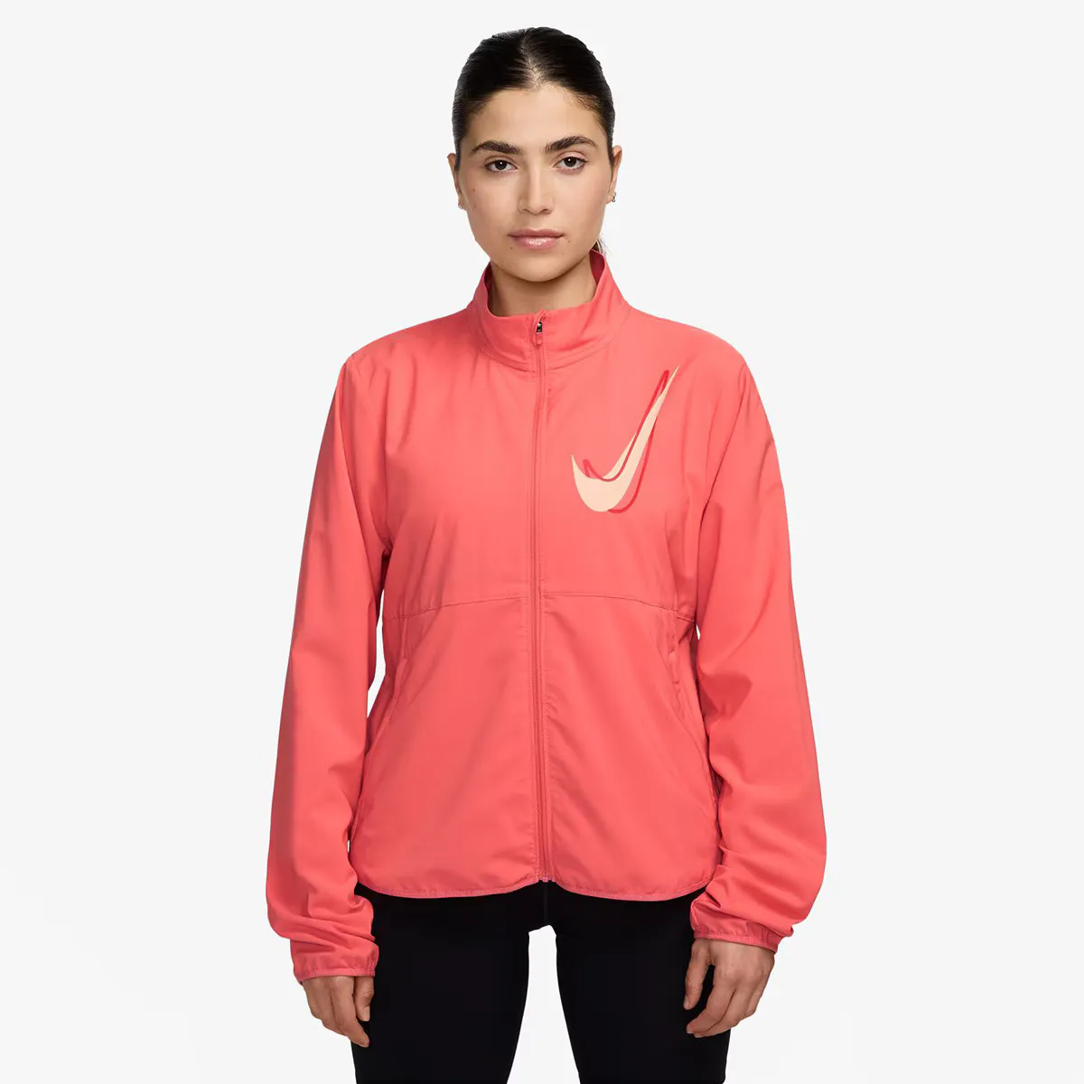 

Женская куртка-ветровка Swoosh Nike, коралловый