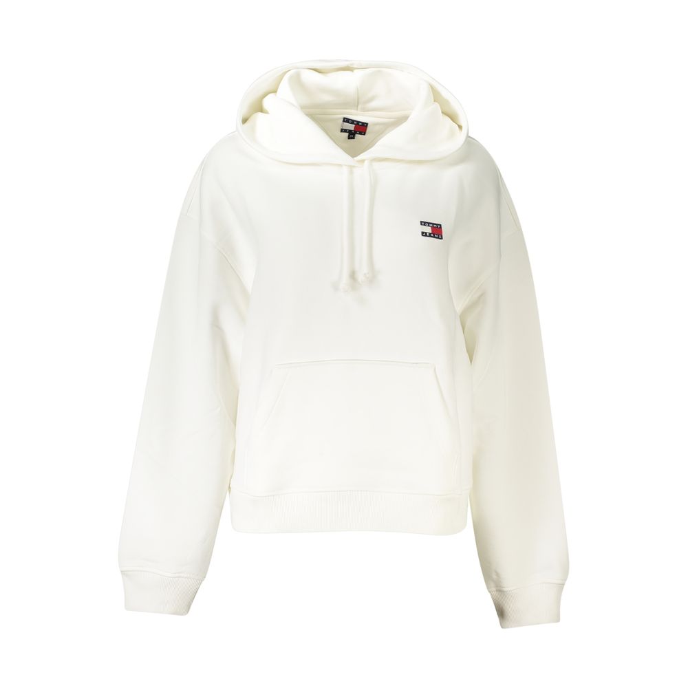 

Белый хлопковый женский свитер Tommy Hilfiger