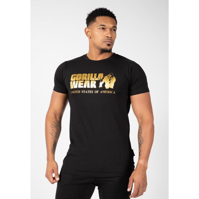 

Футболка - Классика - Черный/Золотой GORILLA WEAR, цвет gelb