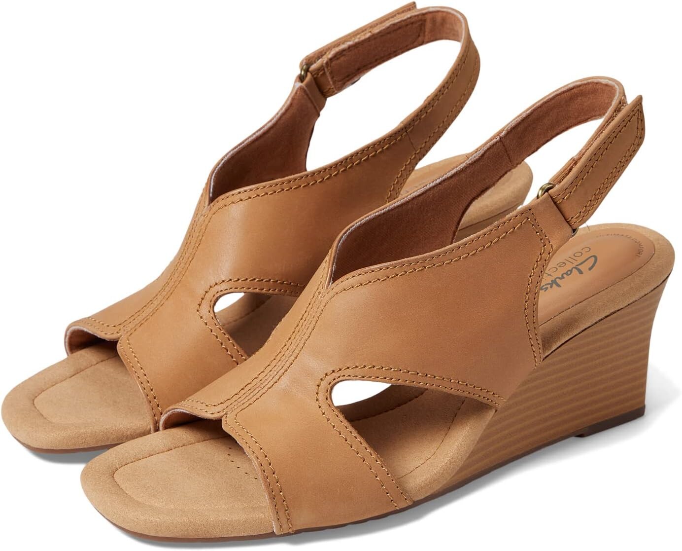 

Босоножки Kyarra Aster Clarks, цвет Light Tan Leather