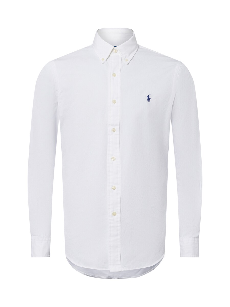 

Рубашка на пуговицах классического кроя Polo Ralph Lauren, белый
