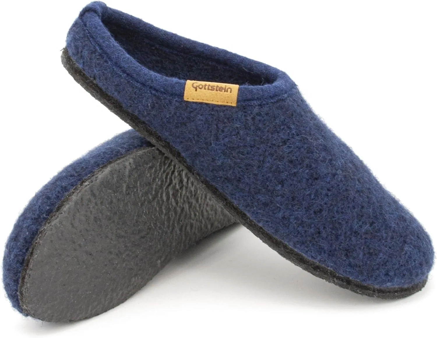 Тапочки войлочные из овечьей шерсти Gottstein Alpine Light, Ink Blue