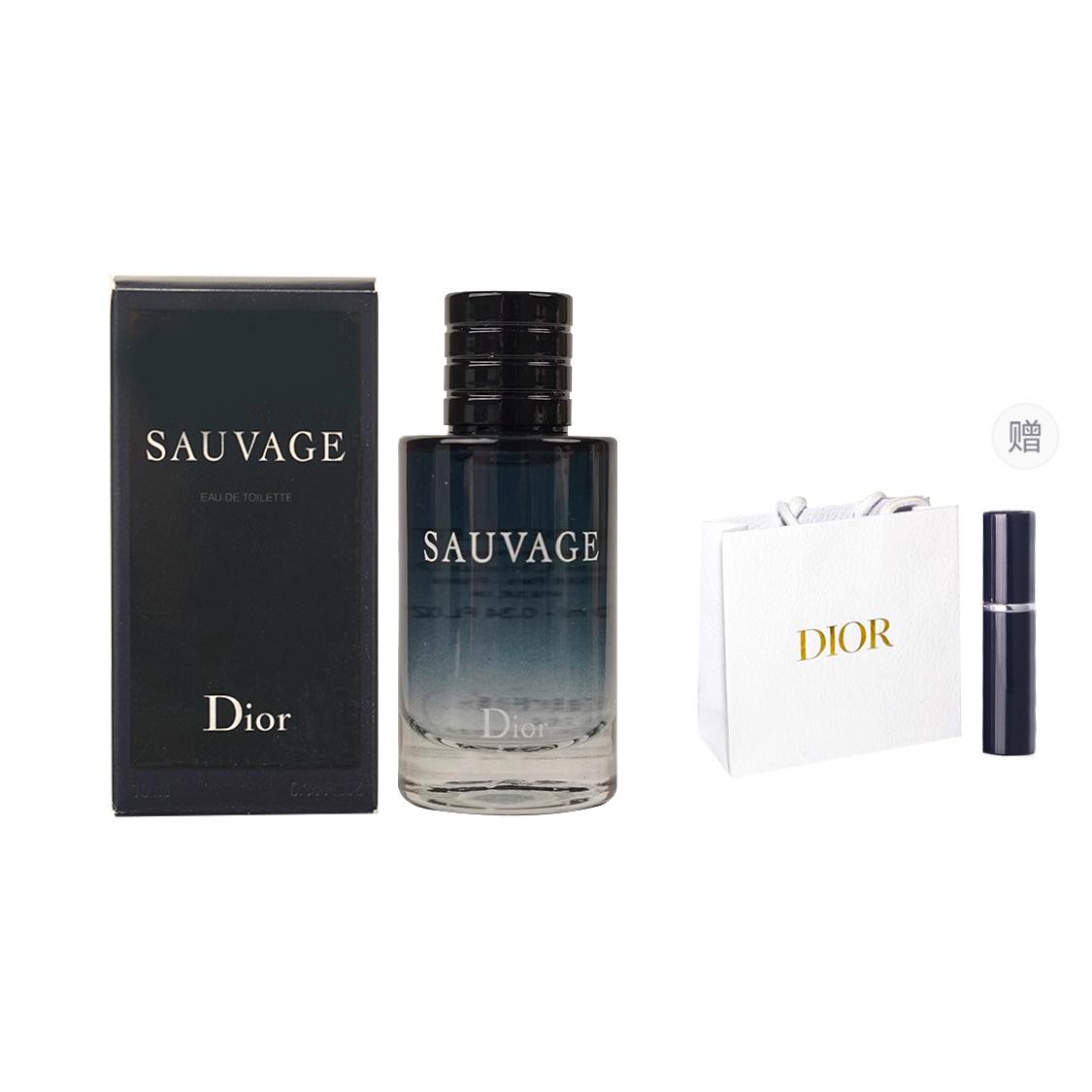 

DIOR Набор пробников дикой парфюмерии в подарочной упаковке eau de toilette с нотками амбры и черного перца 10 мл