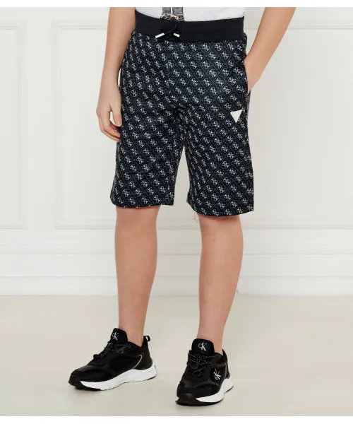 

Шорты Regular fit Guess Active, черный