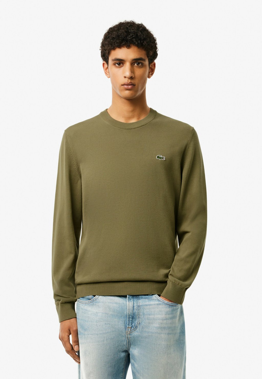 

Толстовка Lacoste, цвет Mottled Dark Green