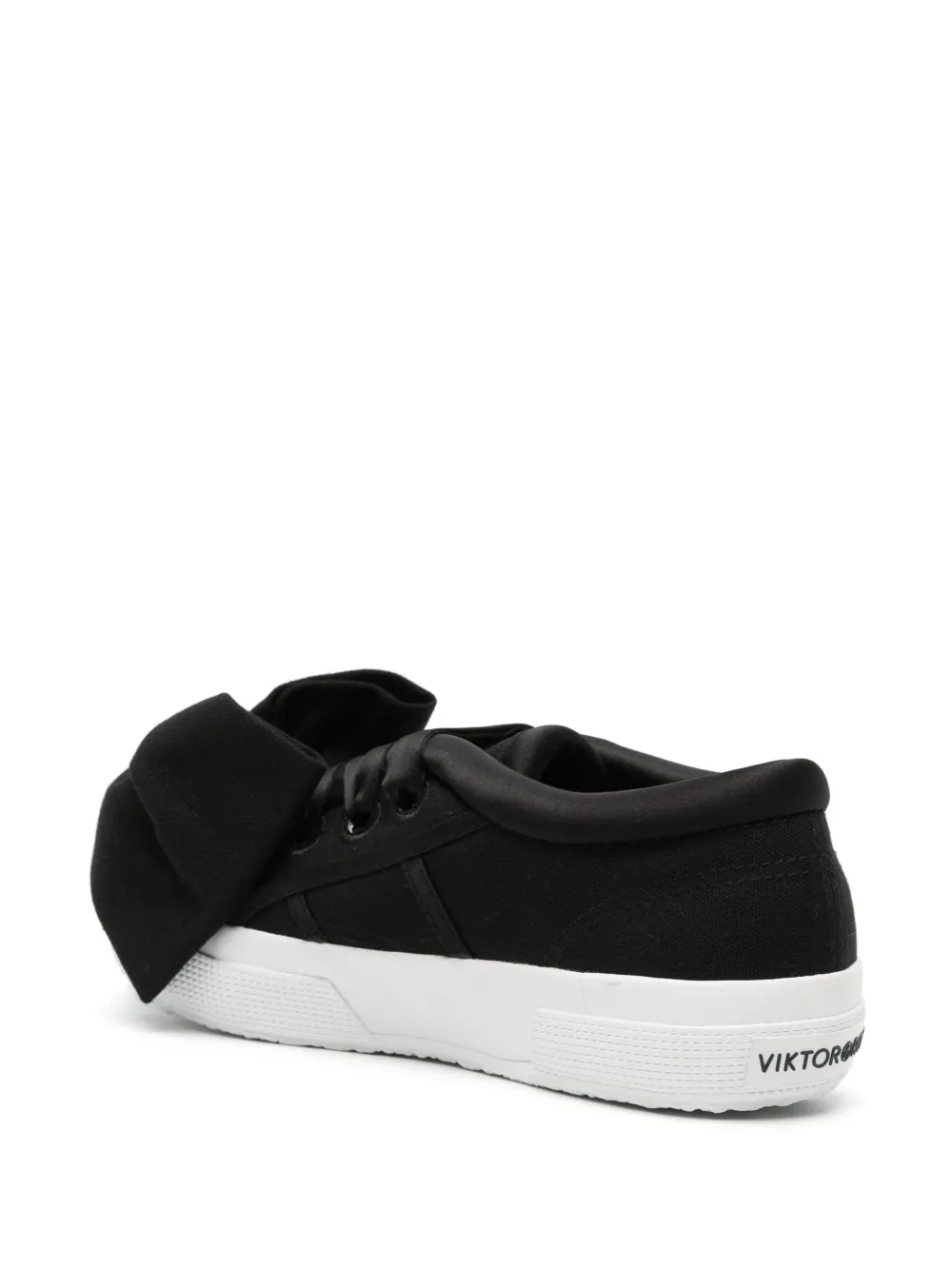 Кеды с бантом из коллаборации с Superga Viktor & Rolf, черный — фото 3