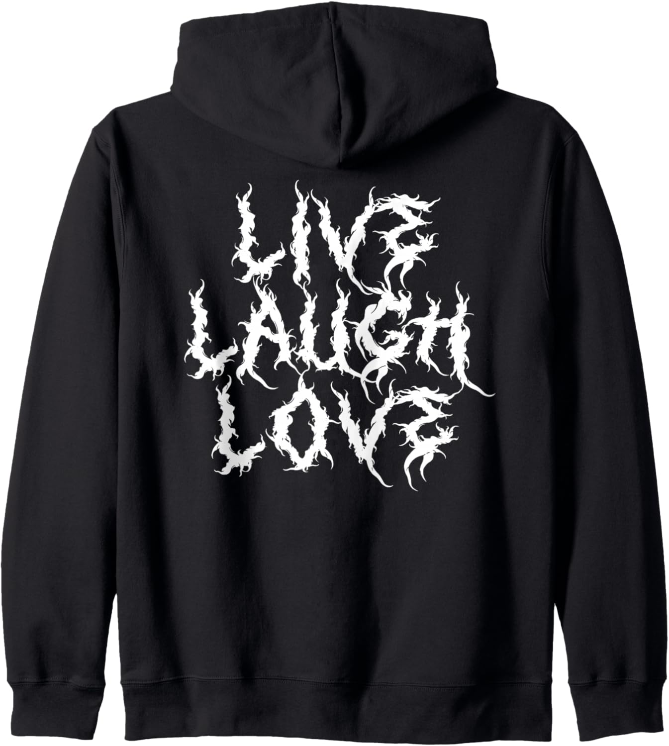 

Толстовка на молнии с забавным принтом в стиле хэви-метал, черная, размер S Live Laugh Love Heavy Metal Apparel Co., Черный, Толстовка на молнии с забавным принтом в стиле хэви-метал, черная, размер S Live Laugh Love Heavy Metal Apparel Co.