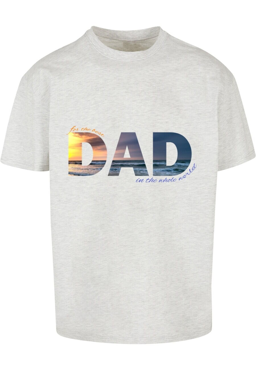 

Футболка Merchcode FOR THE BEST DAD, светло-серый