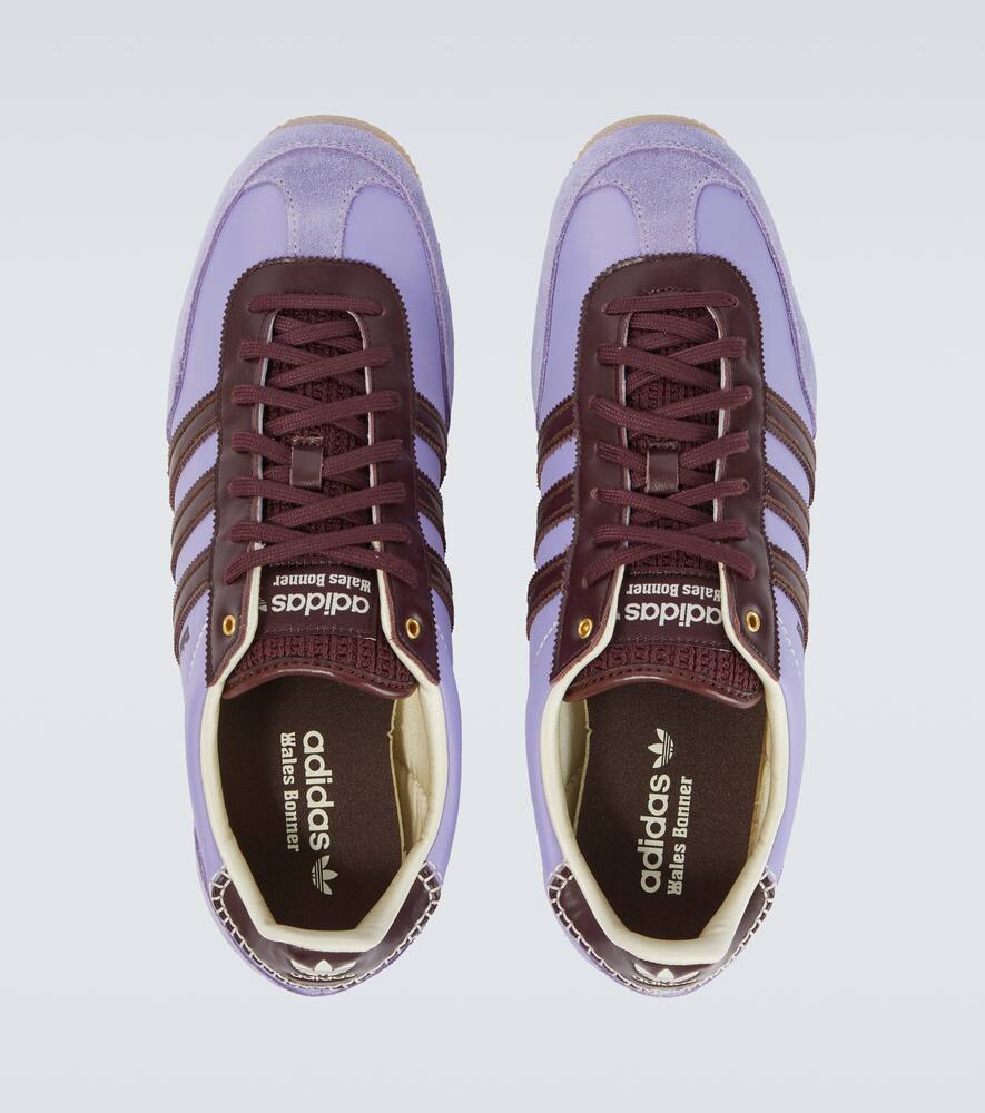 Кроссовки Wales Bonner с отделкой из японского замши Adidas, Light Purple — фото 4