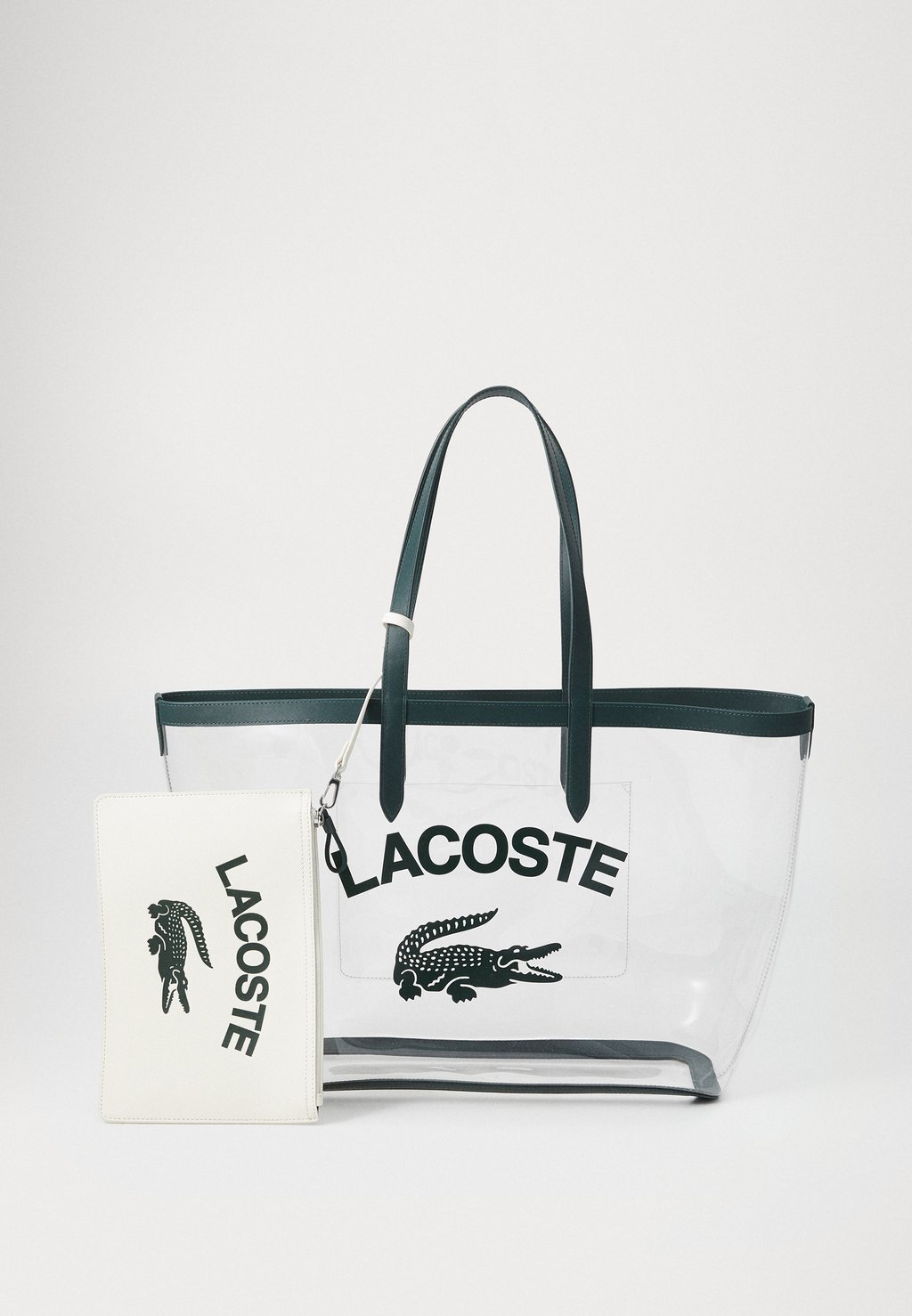 

Сумка-тоут ANNA Lacoste, прозрачный
