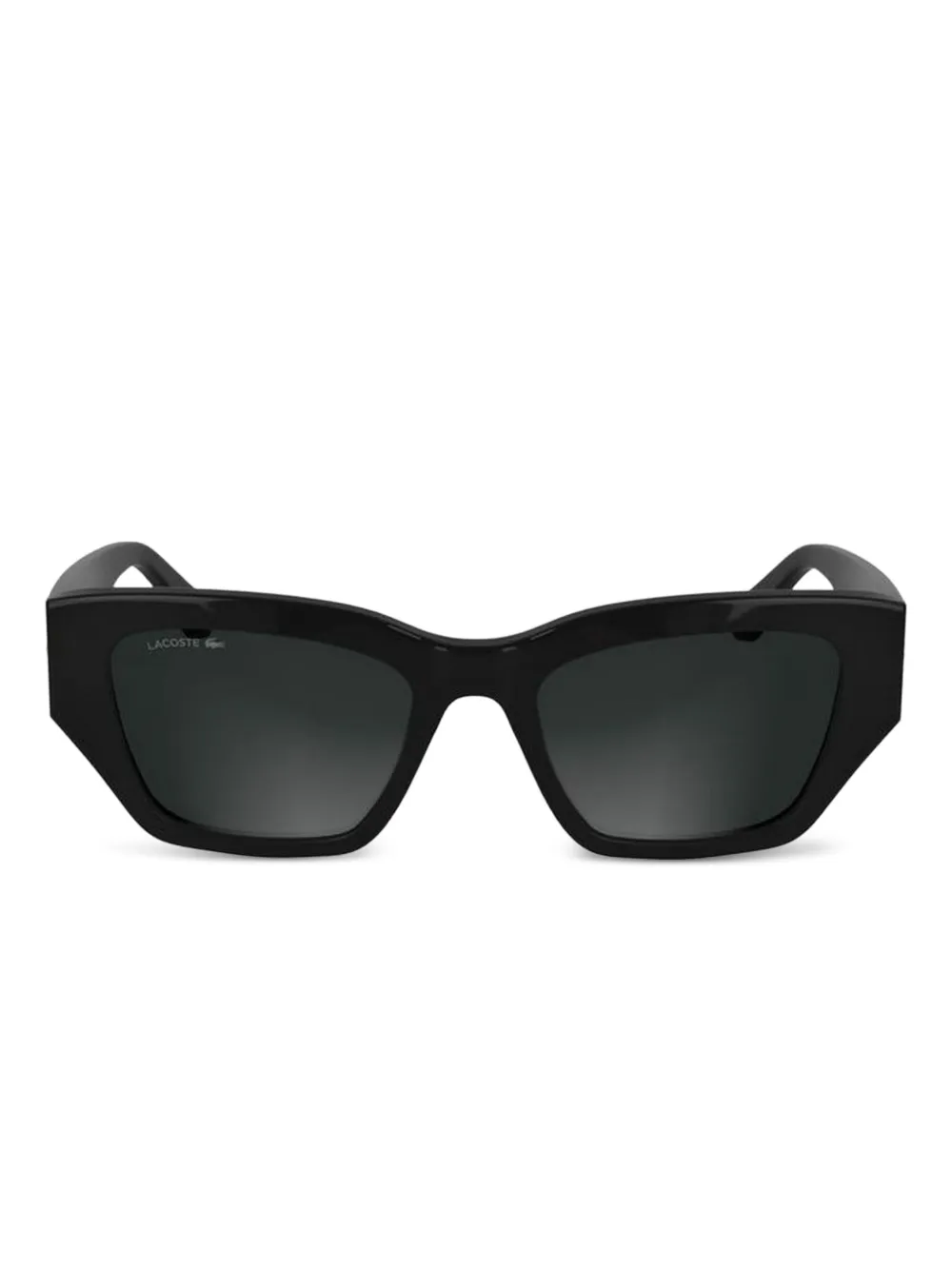 

Солнцезащитные очки в геометричной оправе Lacoste, черный