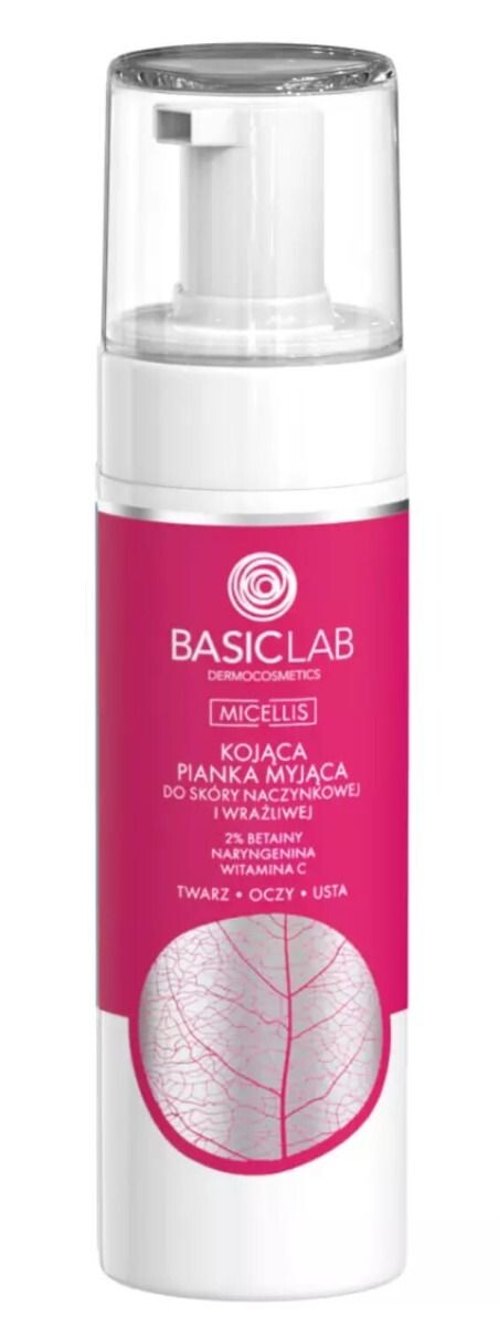 

Очищающая пенка для лица Basiclab Kojąca, 150 мл