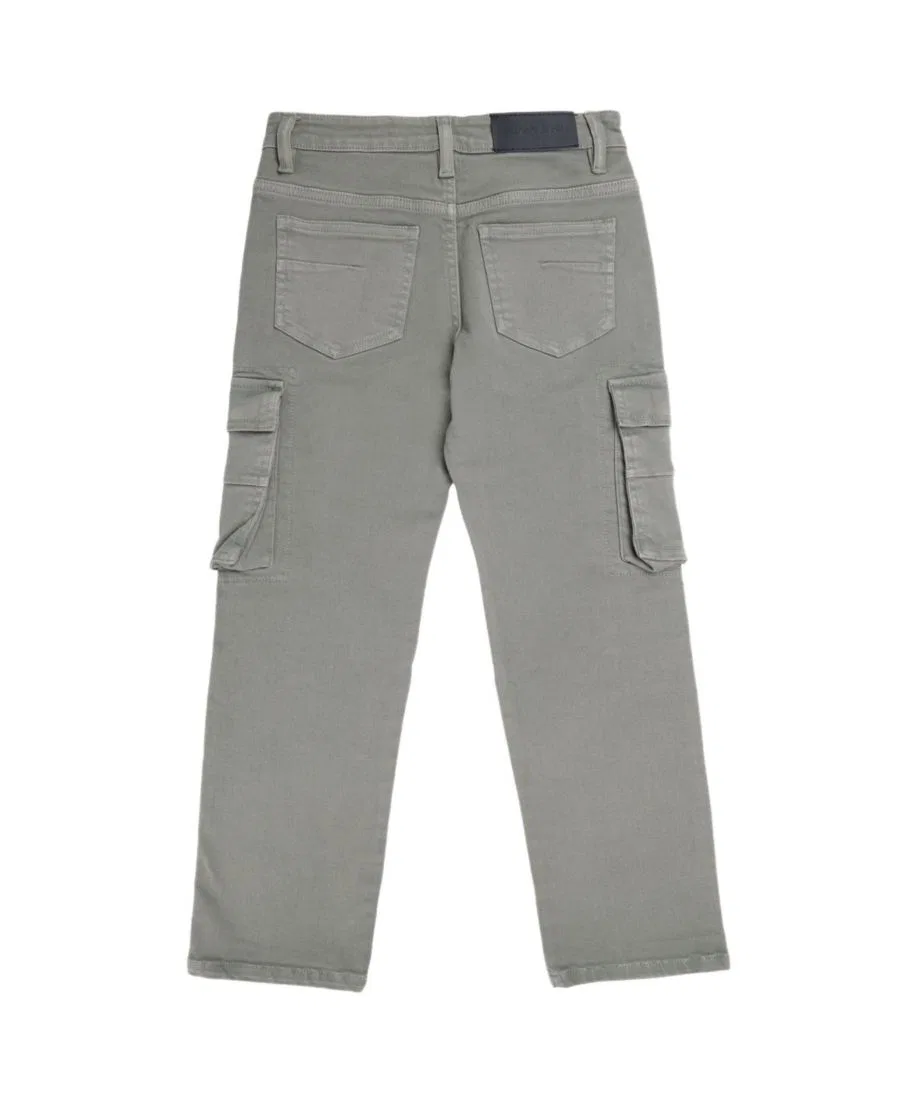 Брюки-карго Flex Slim Fit для мальчиков (20-46 см ) Xray, зеленый — фото 2