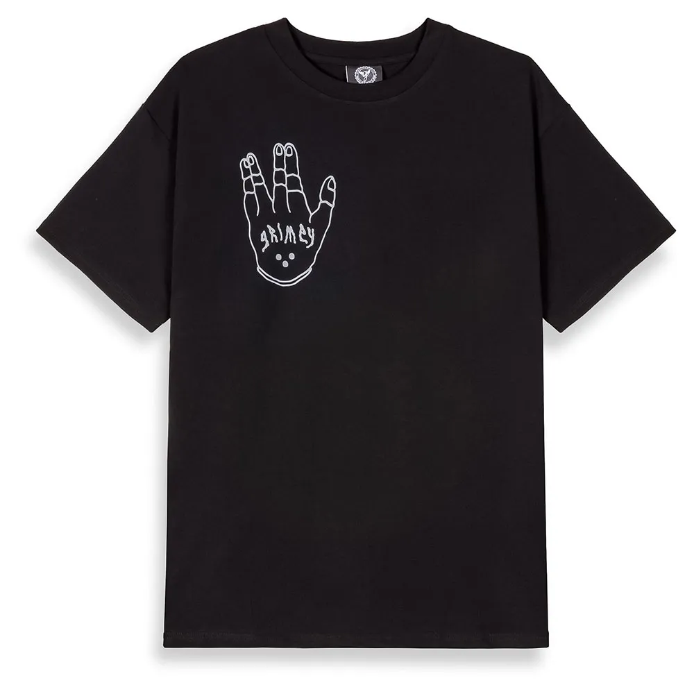 

Футболка с коротким рукавом Grimey Peace Within The Glitzy Grillz Regular, черный