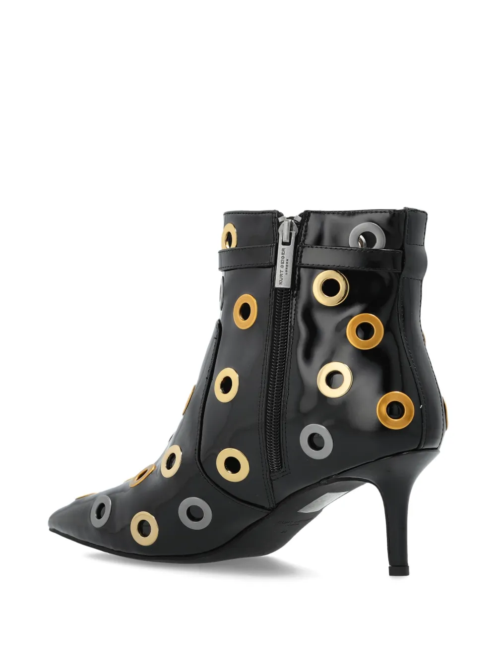 Ботильоны Kensington 65 с люверсами Kurt Geiger London, черный — фото 3