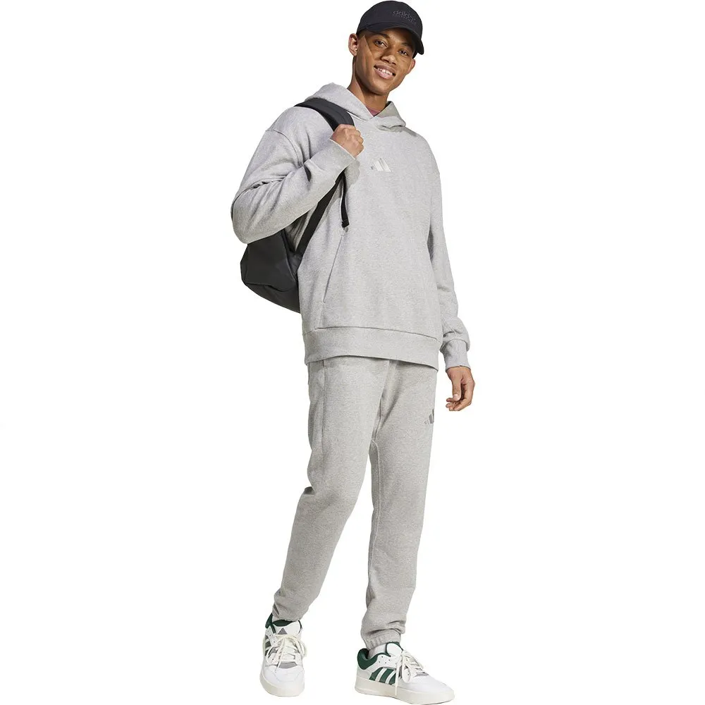 Худи adidas All SZN French Terry, серый — фото 4