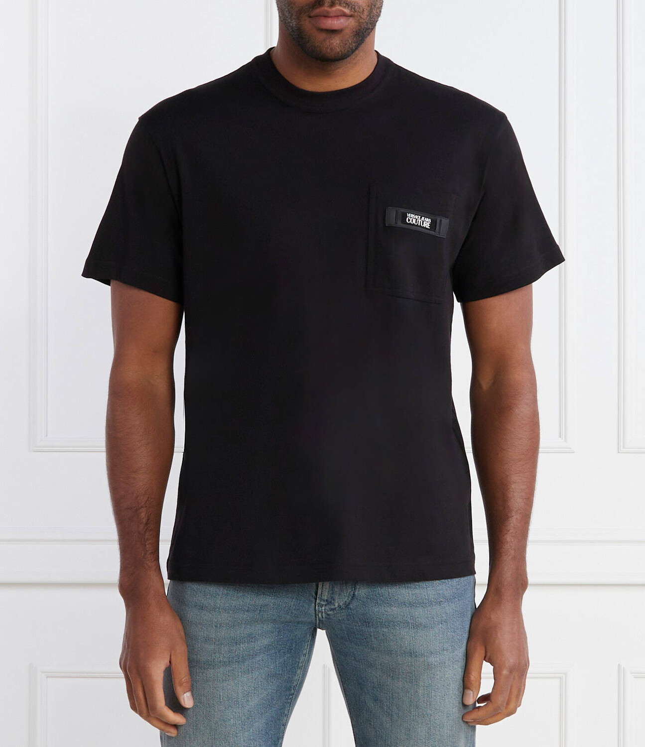 

Футболка Versace Jeans Couture Regular Fit, черный