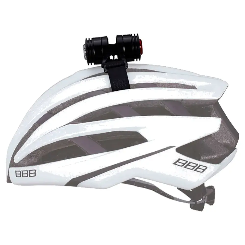 

Комплект велосипедных фонарей BBB Mini SpyCombo USB, серебряный