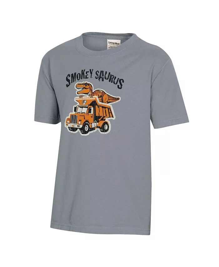 

Футболка с изображением грузовика Dino от Big Boys and Girls Grey Tennessee Volunteers Comfortwash
