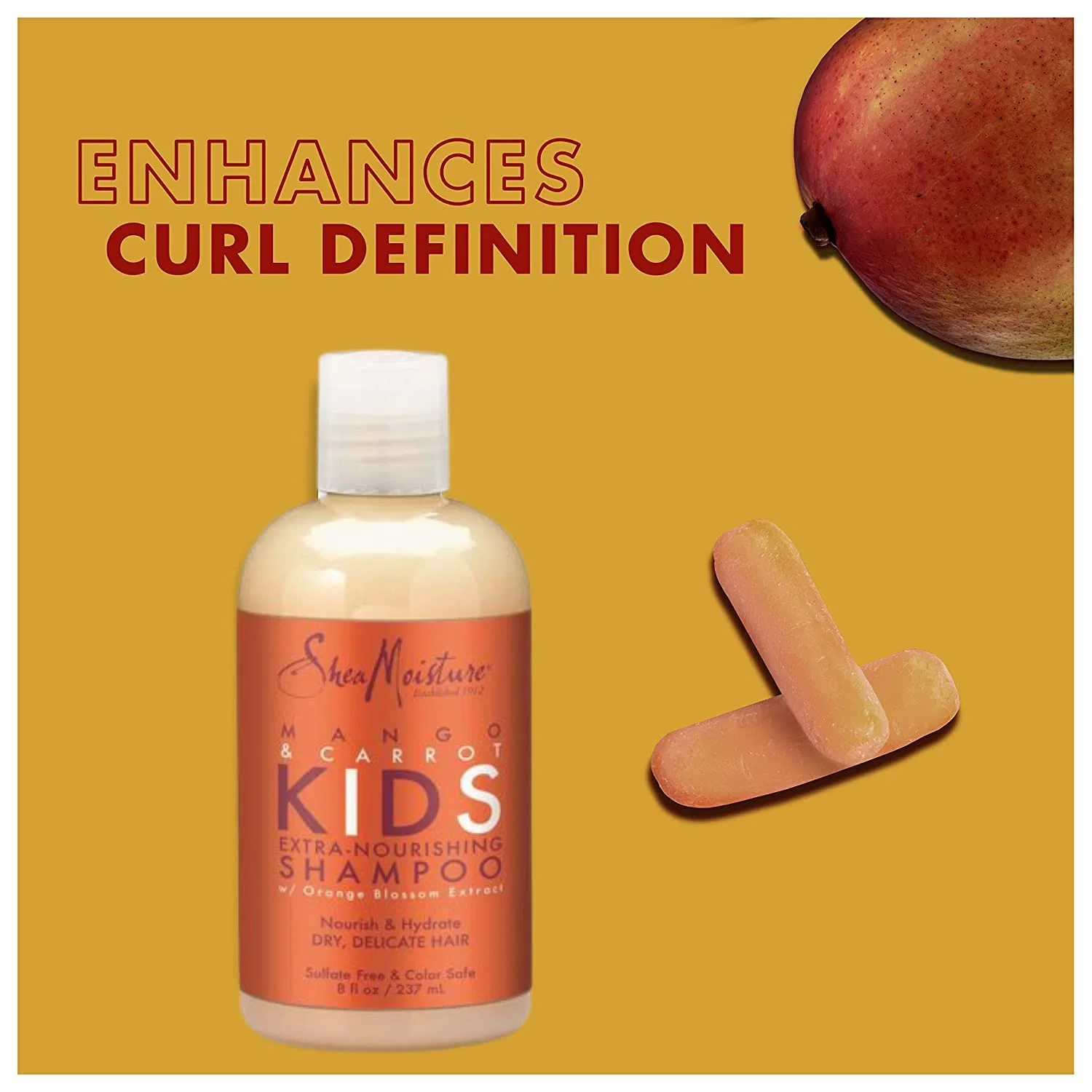 Шампунь Shea Moisture 240 мл Shea Moisture — фото 3