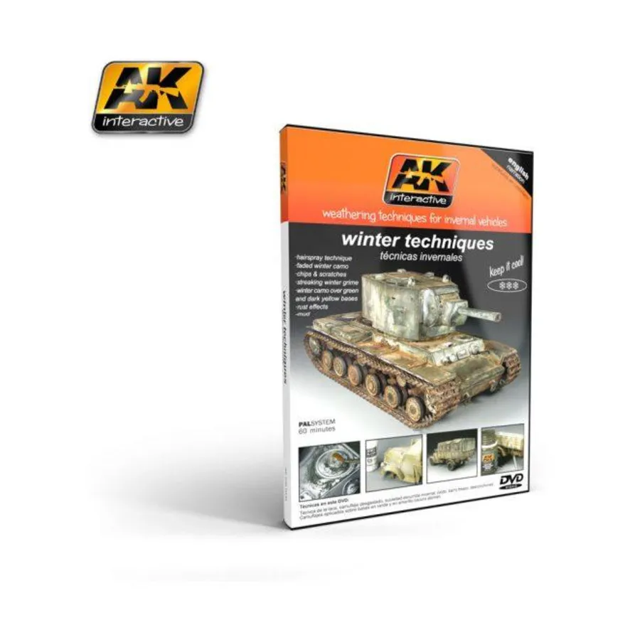 

Методы защиты от атмосферных воздействий для зимних автомобилей, Modelling & Painting DVDs (AK-Interactive)