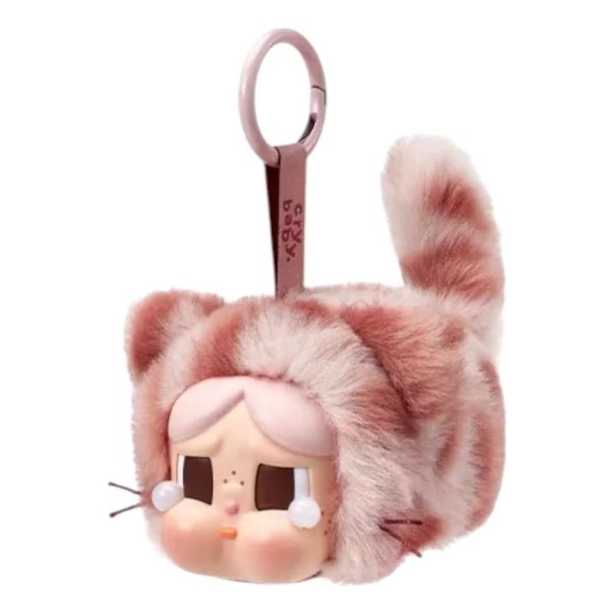 

Фигурка Pop Mart CryBaby Wild but Cutie Vinyl Plush Pendant 'Pink Cutie'
