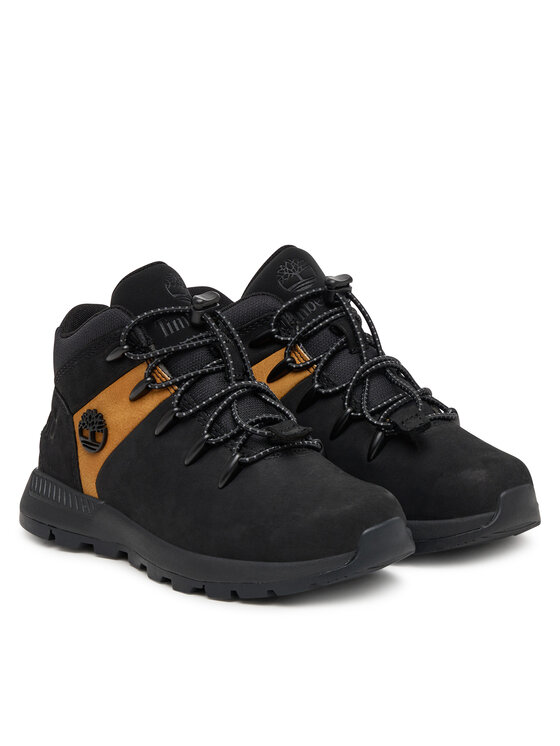 Туфли на шнуровке Sprint Trekker Mid Bungee Trainer TB0A6BXDEMJ1 Timberland, черный — фото 2