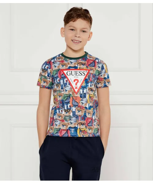 

Футболка Regular fit Guess, синий