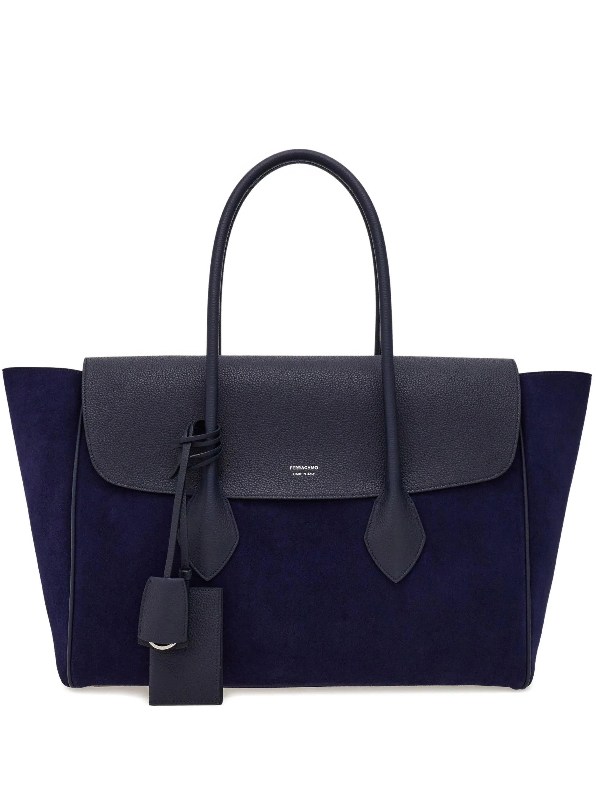 

Сумка-тоут East/West Ferragamo, синий