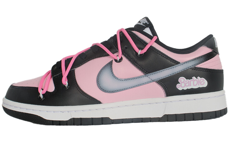 

Кроссовки Nike Dunk Skateboarding Shoes Women's Low-top Pink/Black, черный