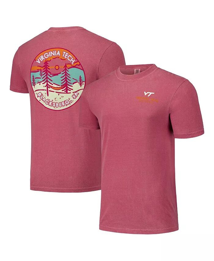 

Футболка Maroon Virginia Tech Hokies Scenic Comfort Colors для мужчин и женщин Image One