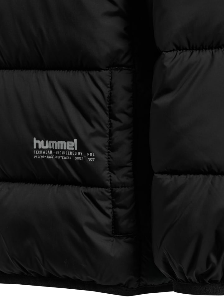 Куртка Hummel Zip Jacket Hmljr Lightweight Multisport Kids в черном цвете Hummel — фото 3