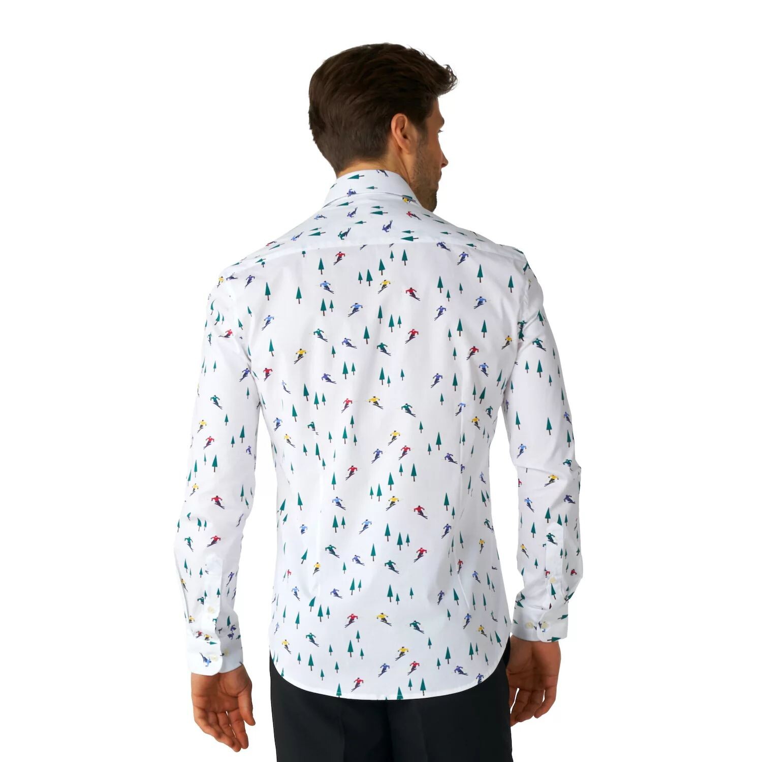 

Мужская классическая рубашка для зимнего катания на лыжах OppoSuits