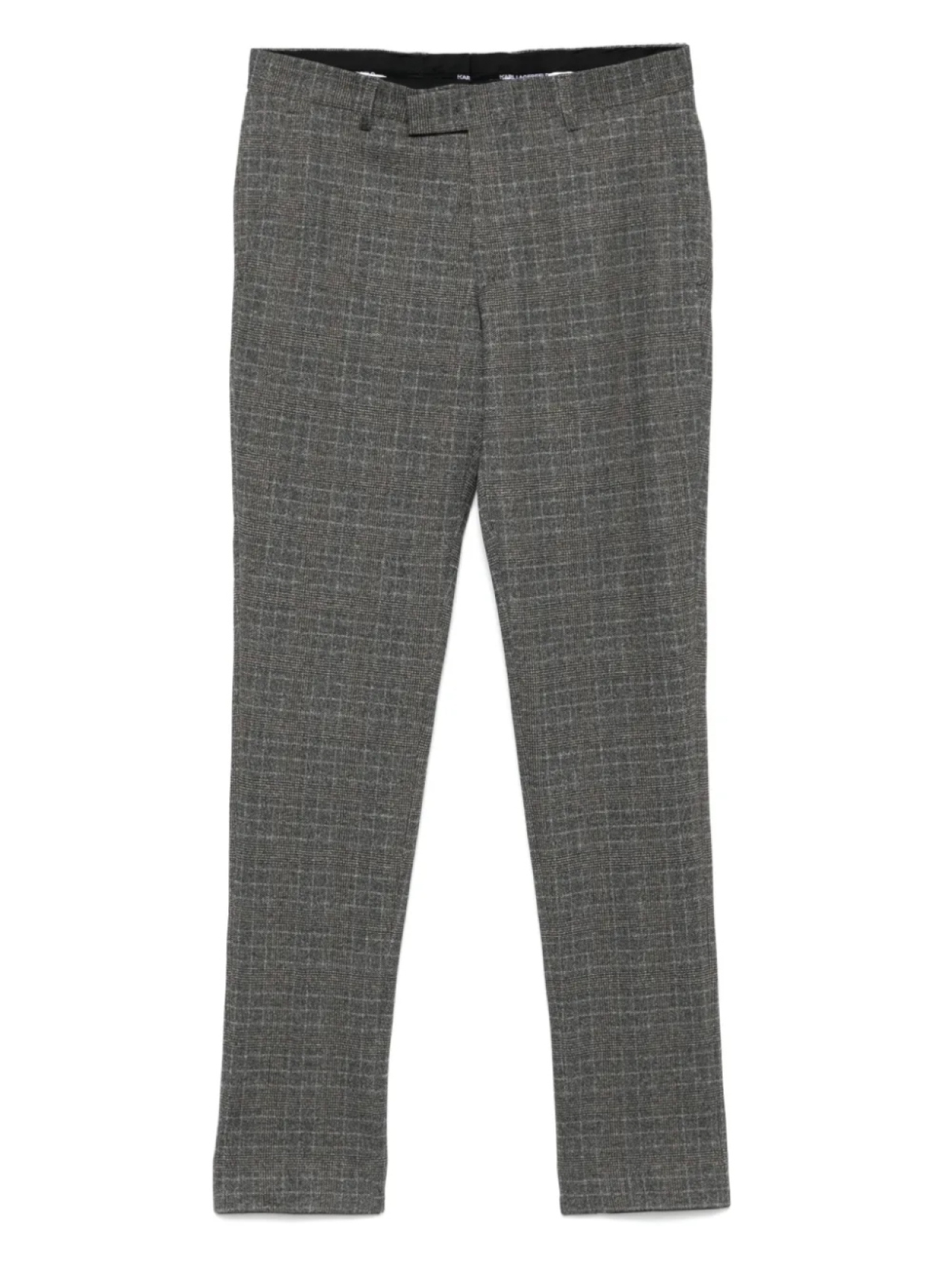 

Брюки в клетку от Карла Лагерфельда Karl Lagerfeld, серый