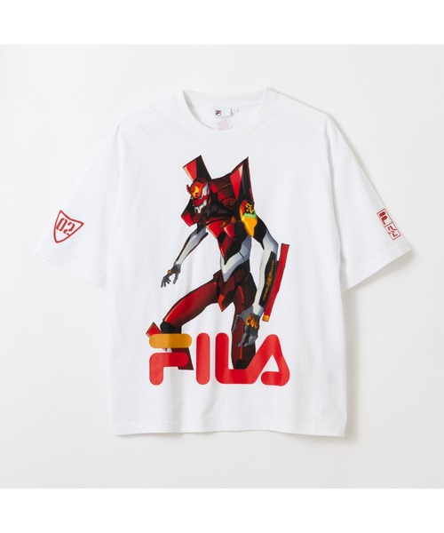 

Футболка с графическим принтом FILA, белый