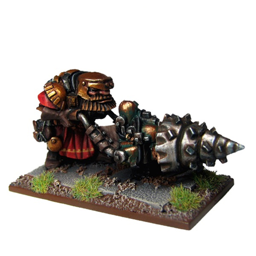 

Фигурка Kings Of War Dwarf Battle Driller Mantic Games