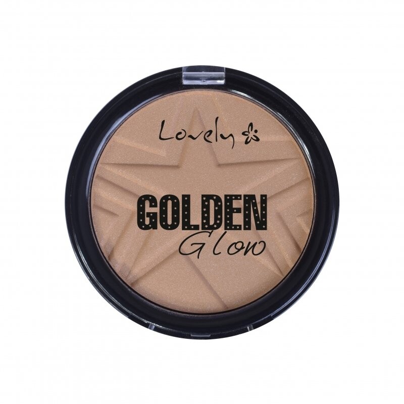 

Lovely, Golden Glow Powder, легкая бронзирующая пудра для лица, 4, 15 г