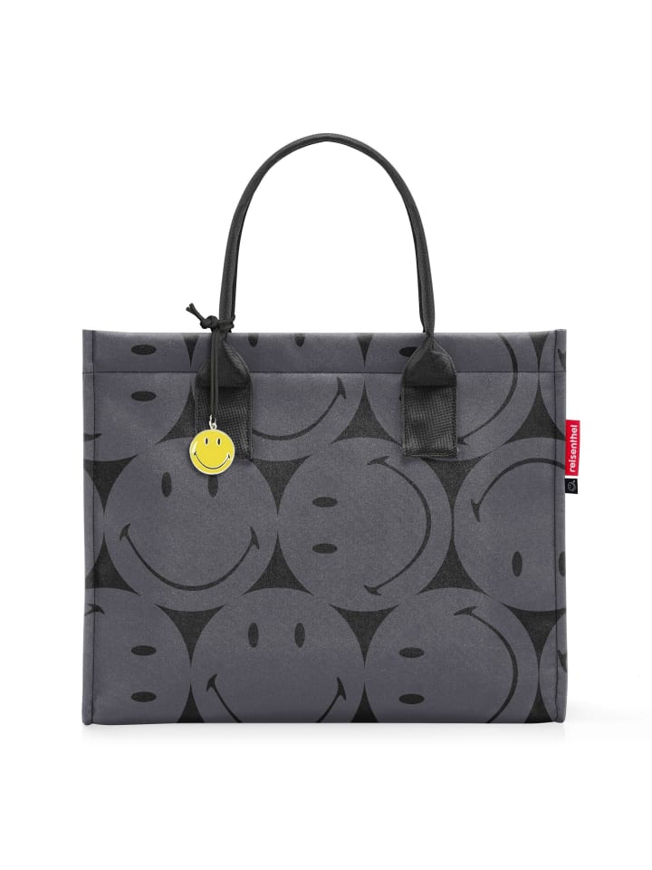 

Сумка-шоппер на каждый день 42 см в сером цвете смайлик Reisenthel