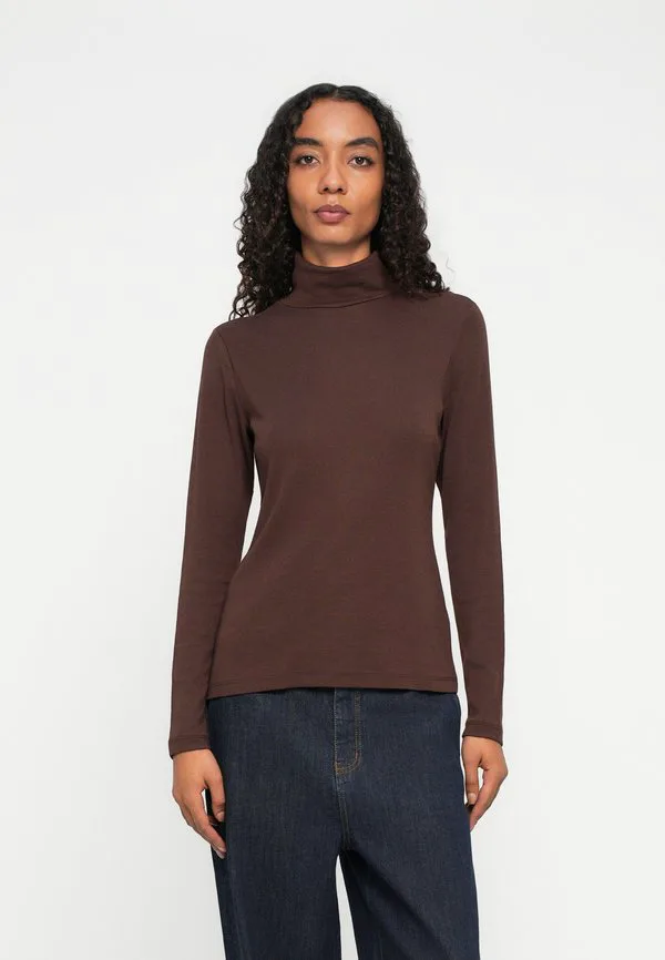 

Футболка с длинными рукавами и высоким воротником Tom Tailor, Dark Pecan Brown, Коричневый, Футболка с длинными рукавами и высоким воротником Tom Tailor, Dark Pecan Brown