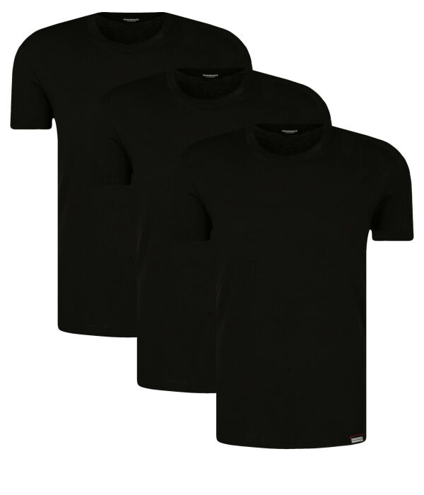 

Футболки 3 шт. Regular fit Dsquared2, черный