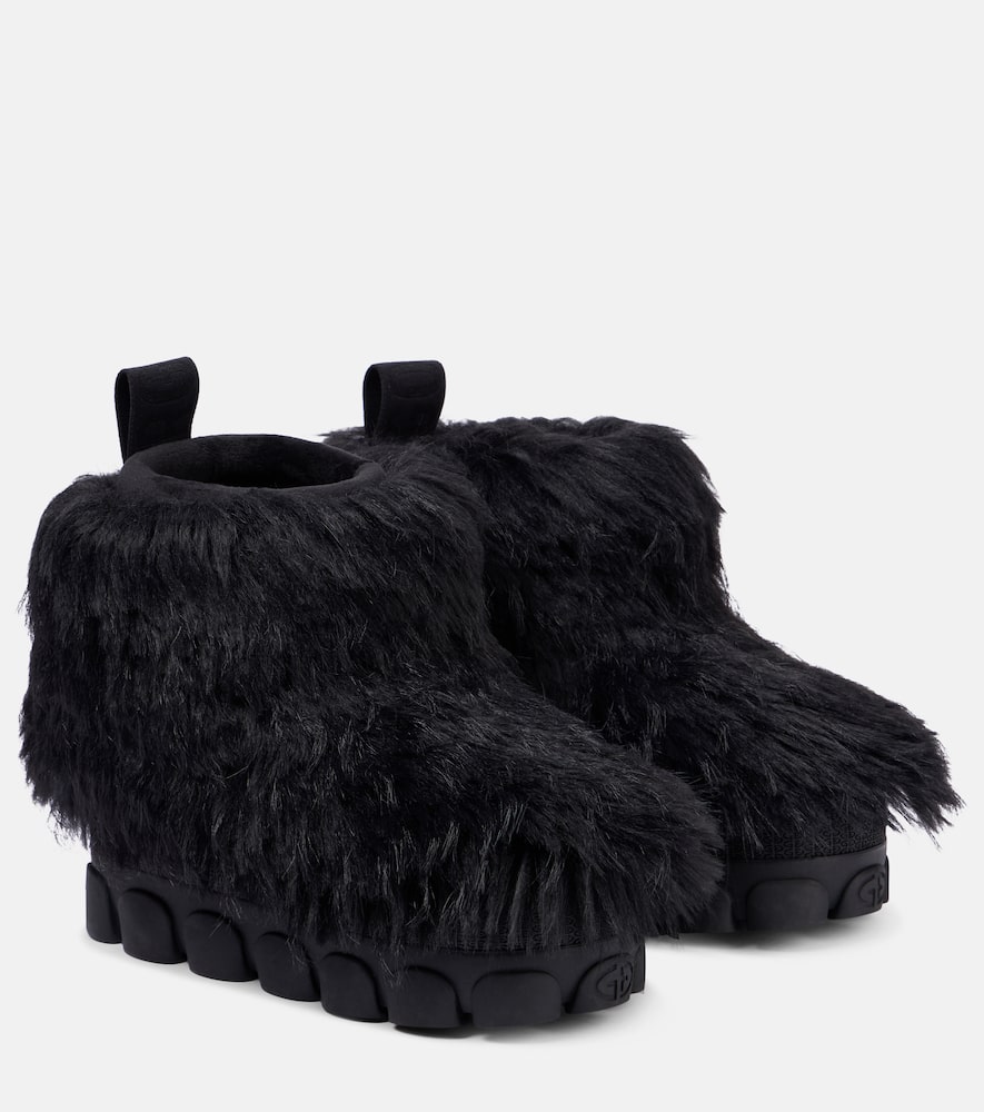 Ботинки Sofie из искусственного меха Goldbergh, Black