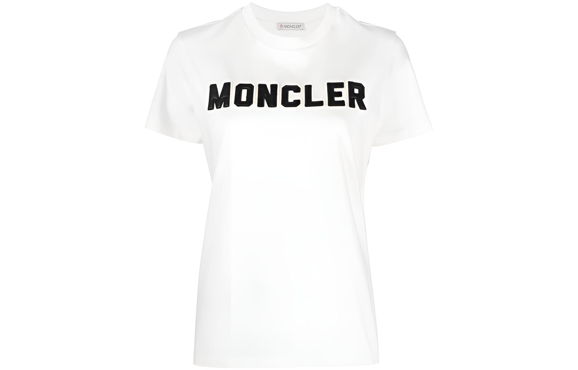 Moncler Футболка женская белая