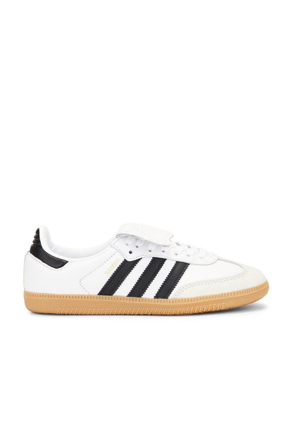 

Кроссовки женские Samba LT Adidas Originals, цвет White, Core Black, & Gold Metallic