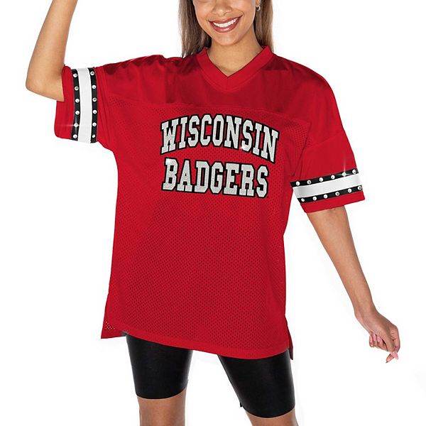 

Женская красная футболка wisconsin badgers until kickoff с пайетками Gameday Couture, Красный, Женская красная футболка wisconsin badgers until kickoff с пайетками Gameday Couture
