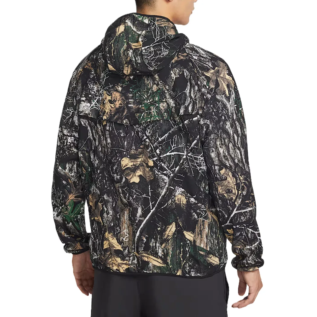 Nike Толстовка Dri Fit с капюшоном для мужчин, цвет charcoal gray/black — фото 3