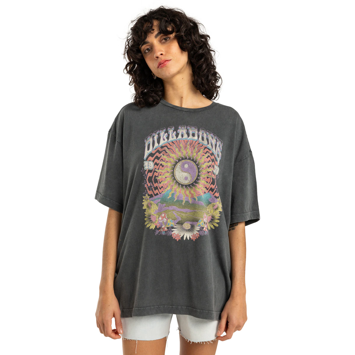 

Celio Grande Billabong Женская футболка, чёрный