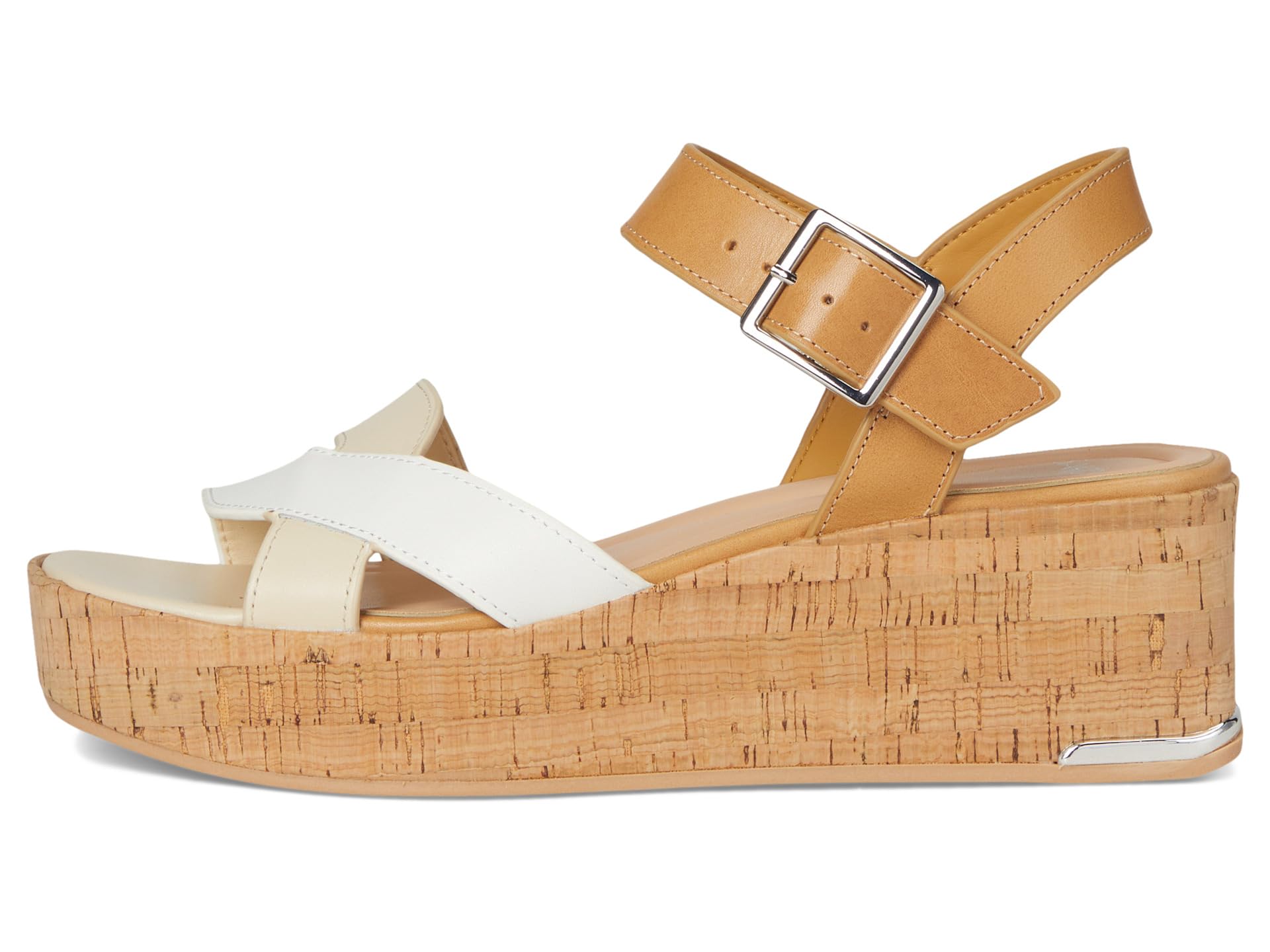 Сандалии Franco Sarto Tilly, цвет White/Tan/Beige — фото 4