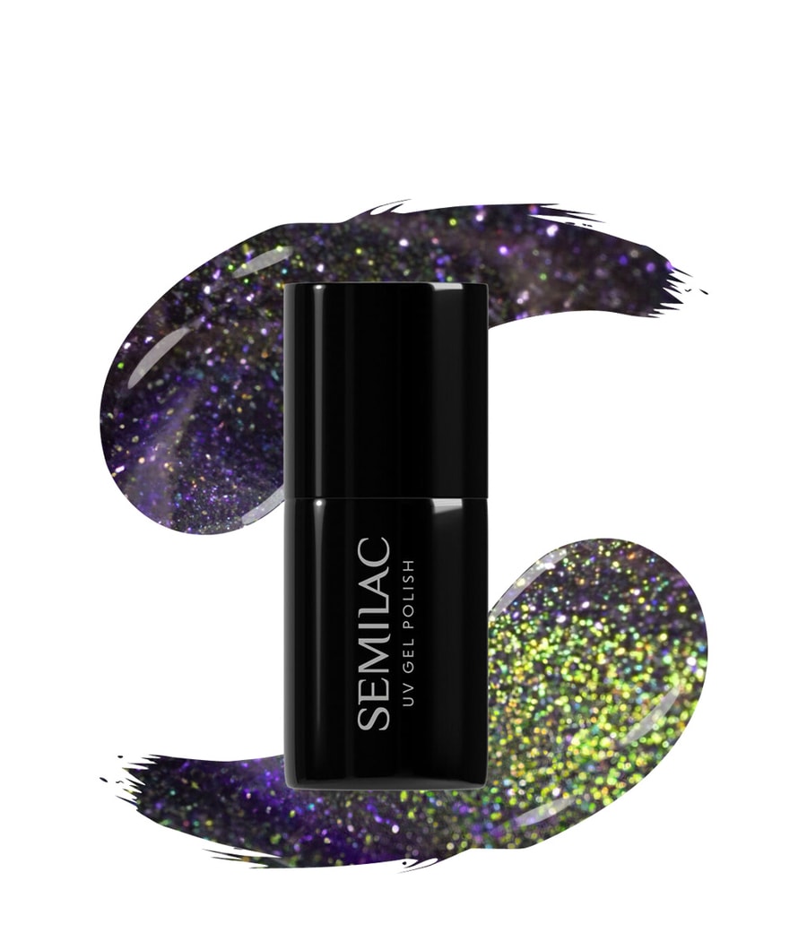 

Гель-лак для ногтей Semilac UV Colours UV Gel Polish, 825 Cyber Violet, 7 ml